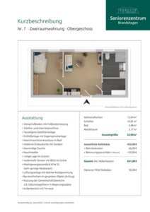 Kurzbeschreibung Wohnung 7